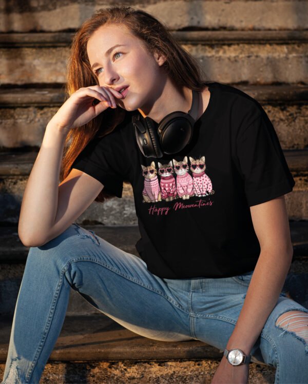 Koszulka na Walentynki <br>Happy Meowentine's